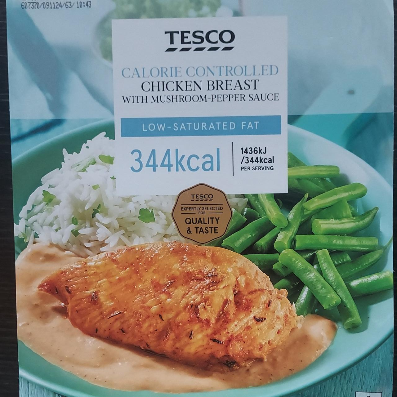 Képek - Calorie controlled chicken breast with mushroom-pepper sauce Tesco