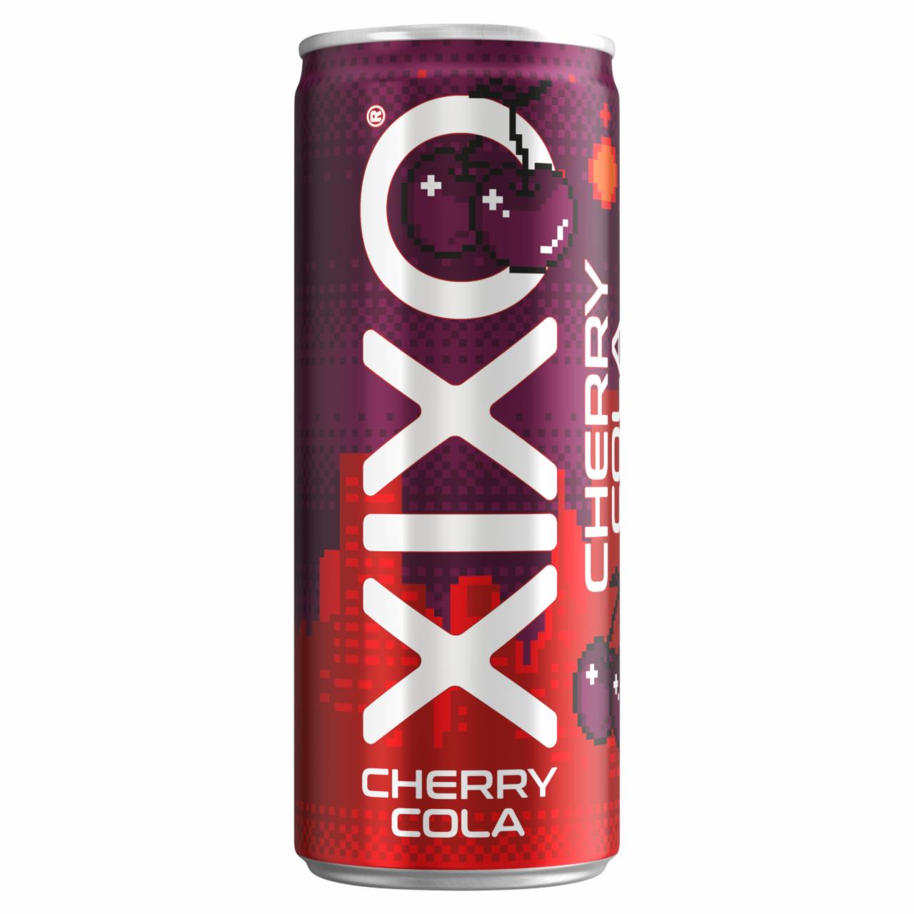 Képek - XIXO Cherry Coke cseresznye- és kólaízű, szénsavas üdítőital cukorral és édesítőszerrel 250 ml