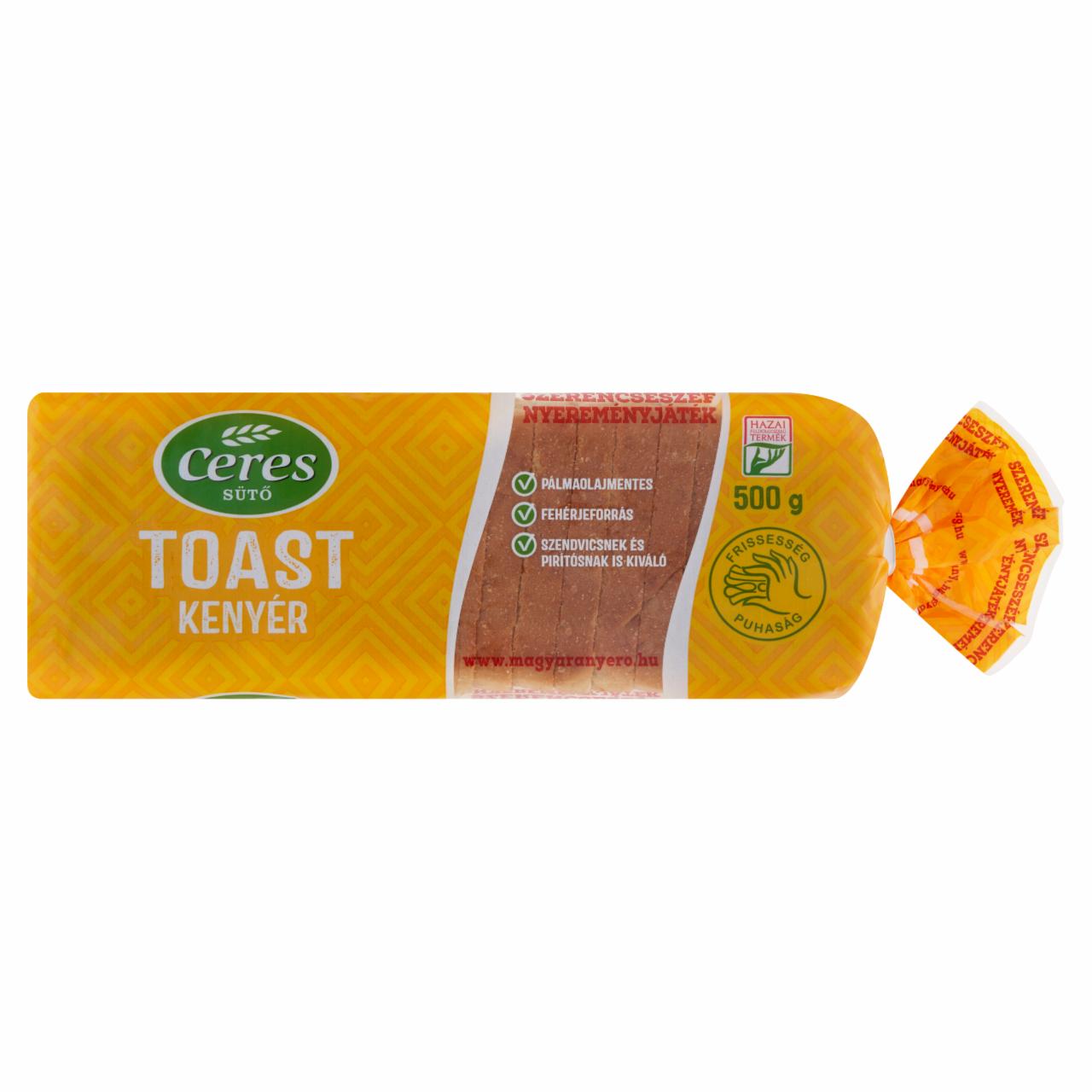 Képek - Ceres toast kenyér 500 g