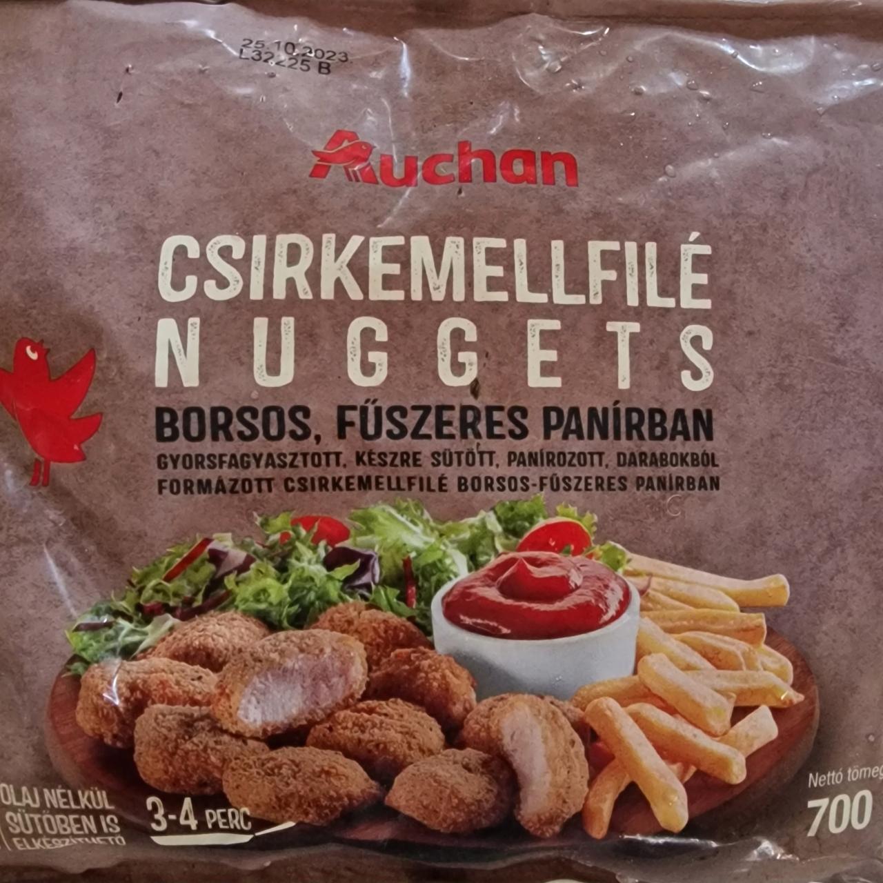 Képek - Csirkemellfilé nuggets borsos, fűszeres panírban Auchan