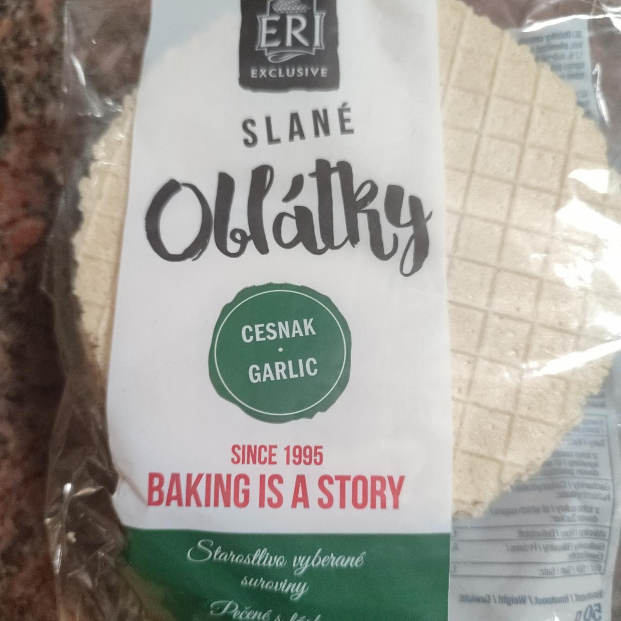 Képek - ERI exclusive slané Oblátky cesnak