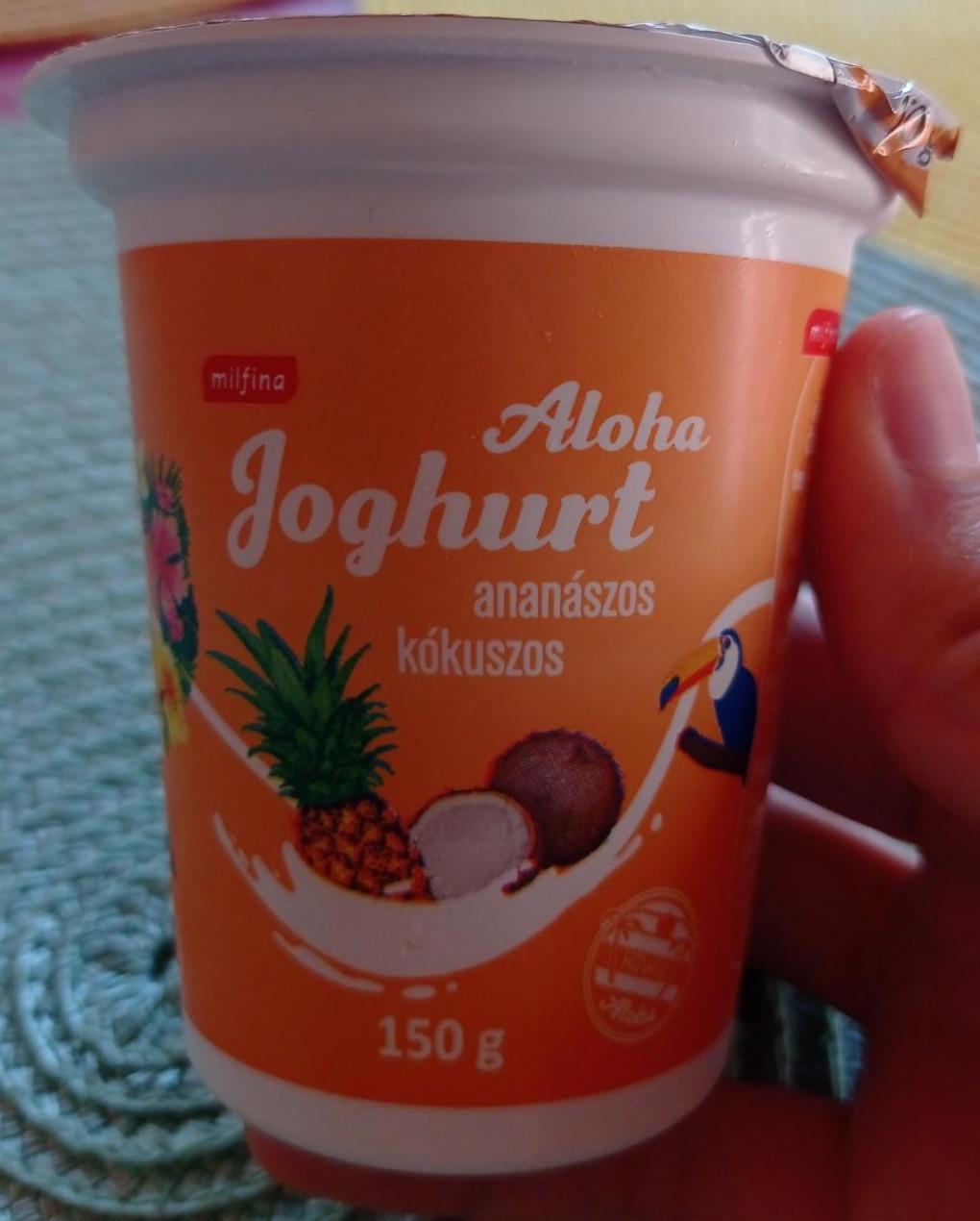 Képek - Aloha joghurt ananászos kókuszos Milfina