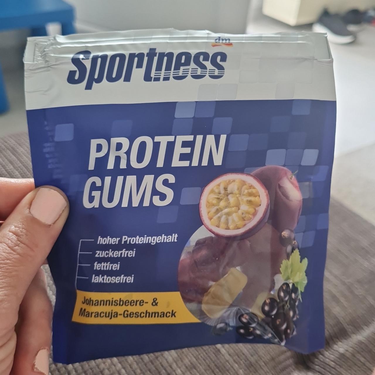 Képek - Protein gums Johannisbeere &Maracuja-geschmack