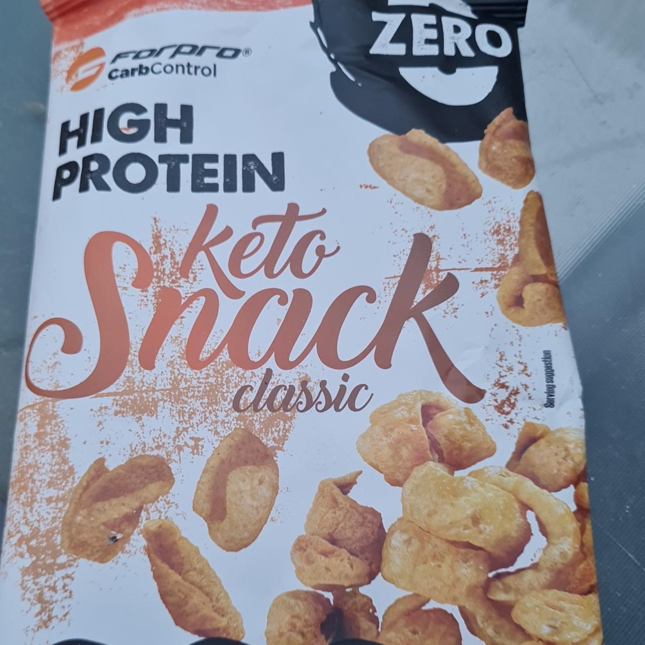 Képek - Keto snack classic High protein Forpro