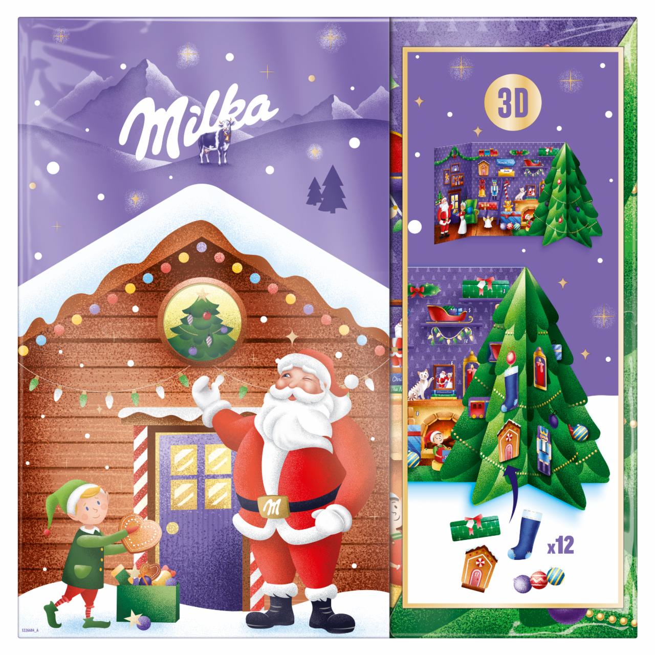 Képek - Milka adventi kalendárium 163 g