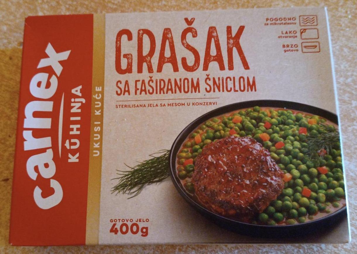 Képek - Grašak sa faširanom šniclom Carnex