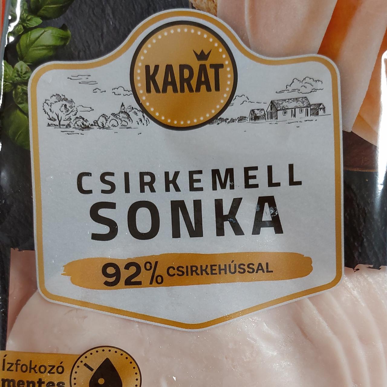 Képek - karát csirkemell sonka 92% csirke hússal