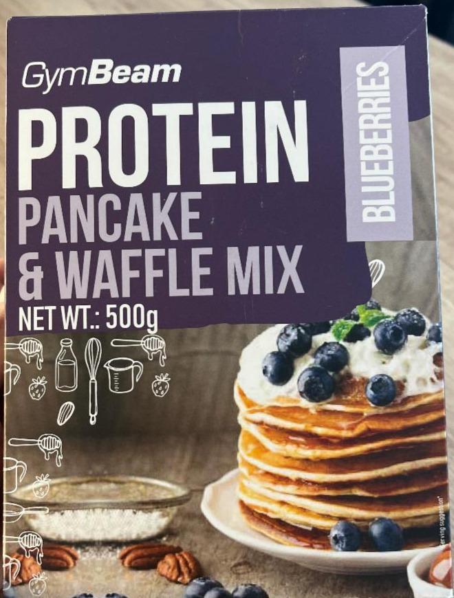 Képek - Protein pancake & waffle mix Blueberries GymBeam