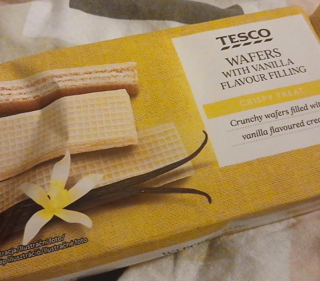 Képek - Wafers with vnilla flavour filling Tesco