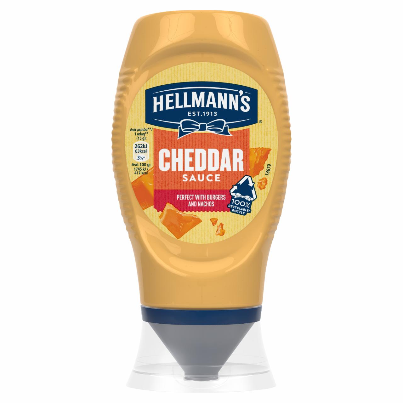 Képek - Hellmann's Cheddar sajtos szósz 250 g