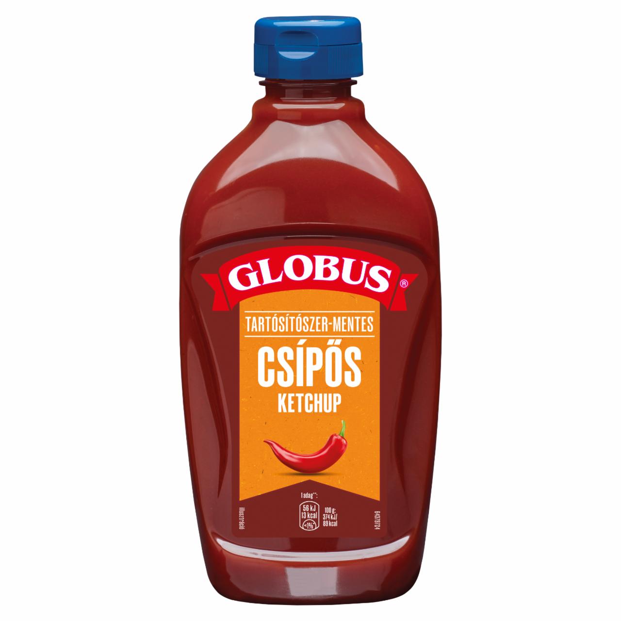 Képek - Globus csípős ketchup 470 g