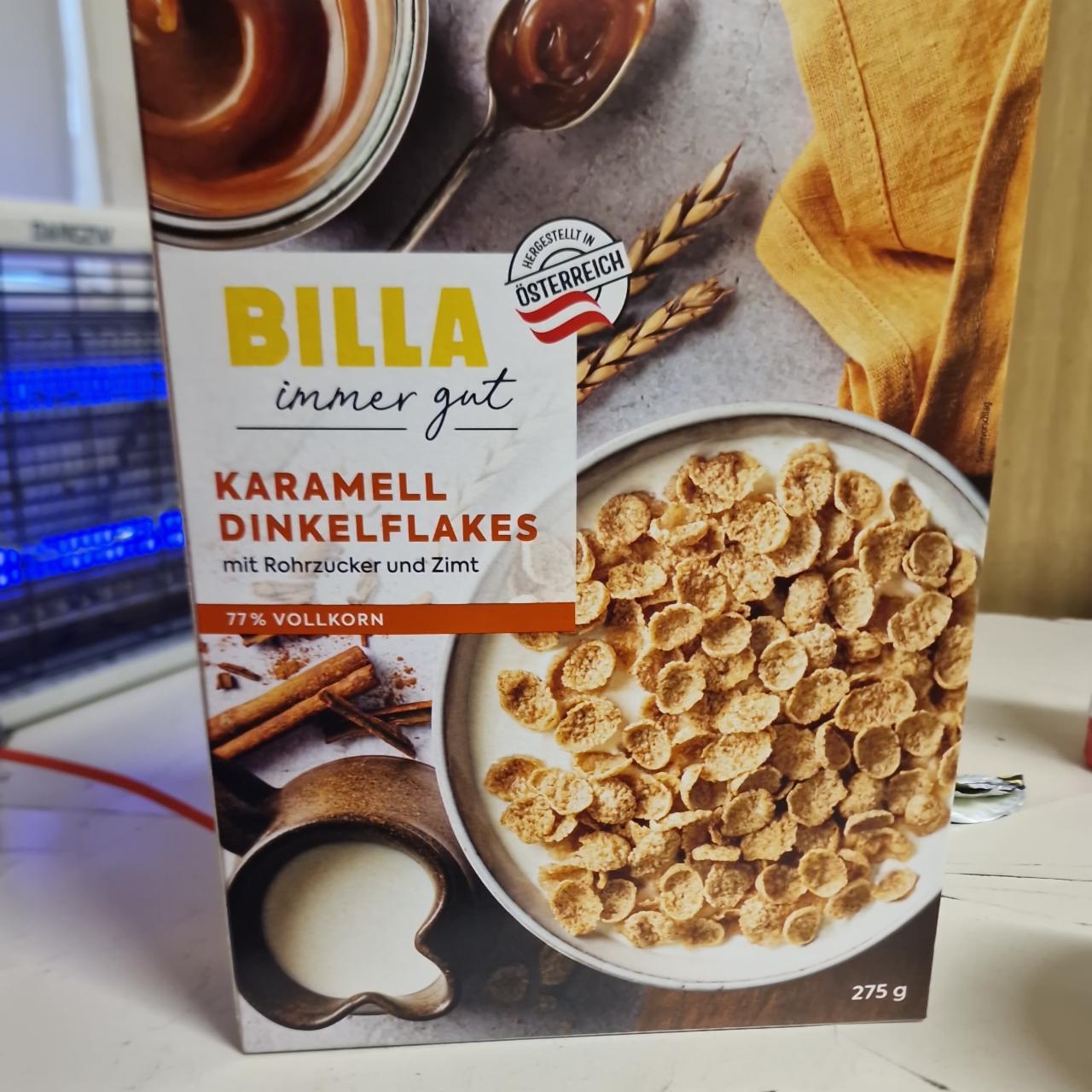 Képek - Karamell dinkelflakes Billa