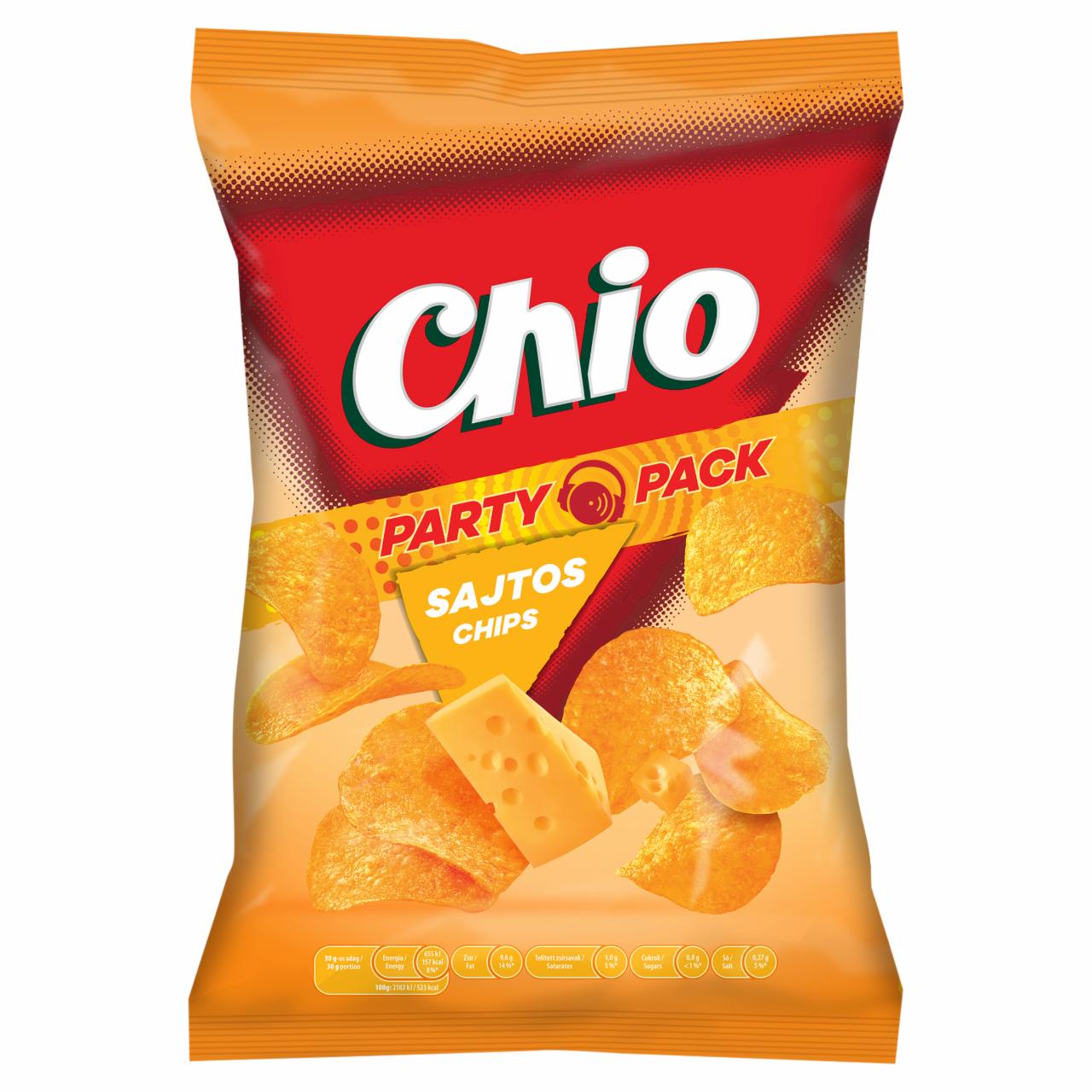 Képek - Chio Party Pack sajtos burgonyachips 190 g