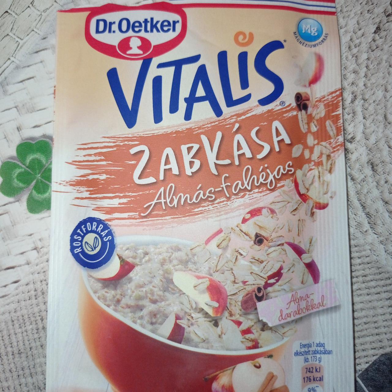 Képek - Vitalis almás-fahéjas zabkása Dr. Oetker