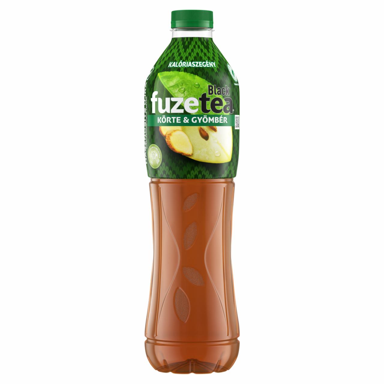 Képek - FuzeTea szénsavmentes körte-gyömbérízű üdítőital fekete tea kivonattal 1,5 l