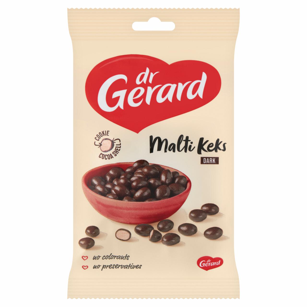 Képek - Dr Gerard Malti Keks Dark keksz kakaóbevonattal 75 g