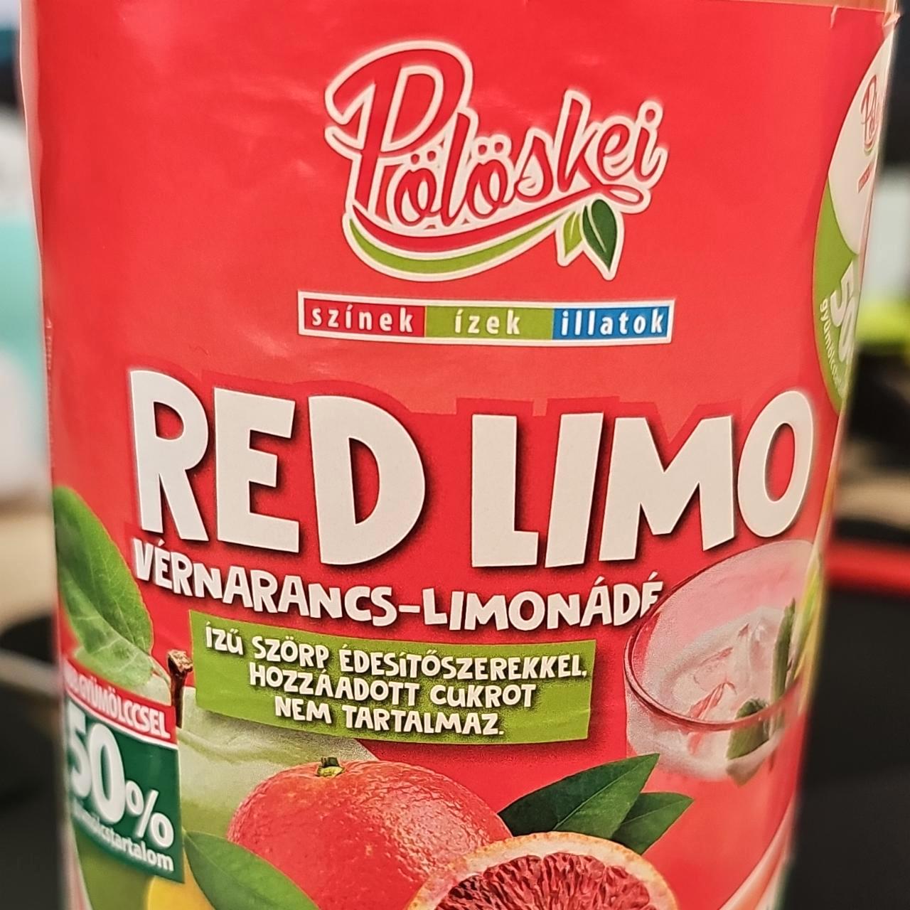 Képek - Red limo vérnarancs-limonádé Pölöskei