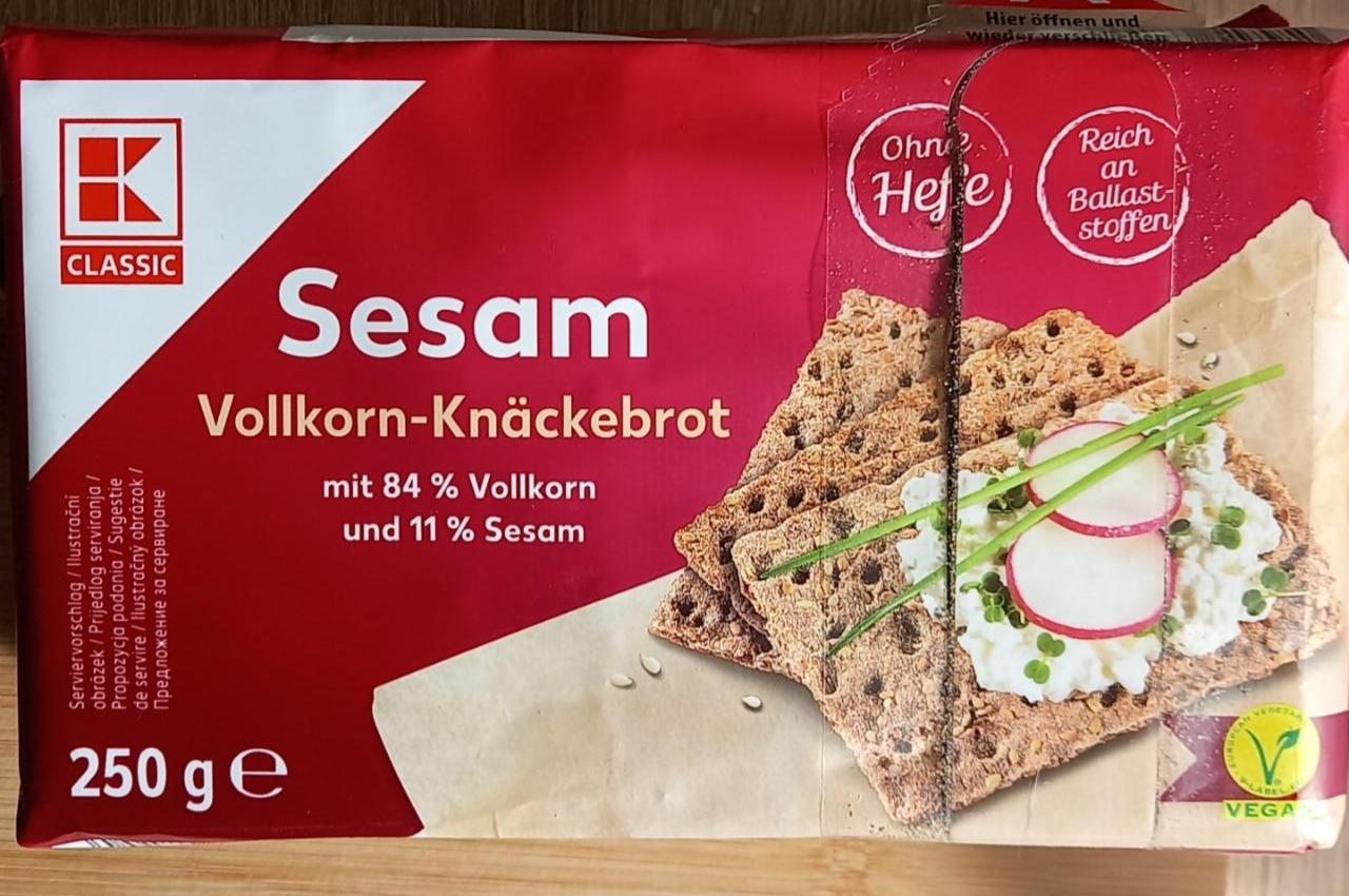 Képek - Sesam Vollkorn-Knäckebrot K-Classic