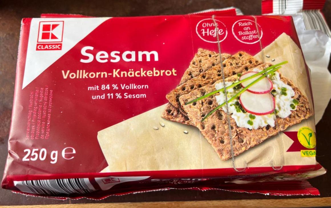 Képek - Sesam Vollkorn-Knäckebrot K-Classic