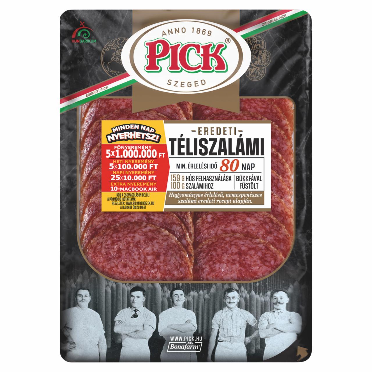 Képek - PICK szeletelt eredeti téliszalámi 100 g