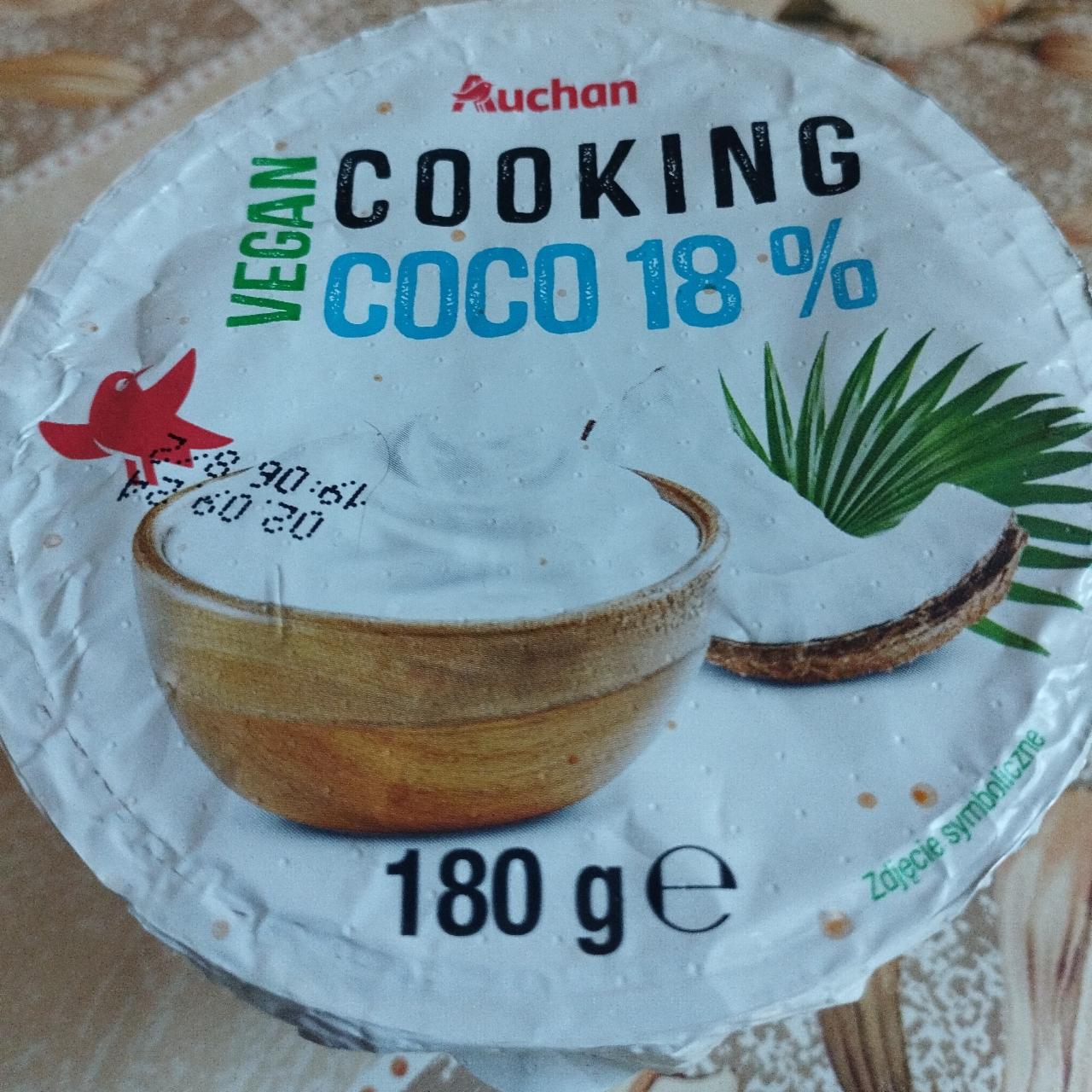 Képek - Vegan cooking coco 18% Auchan