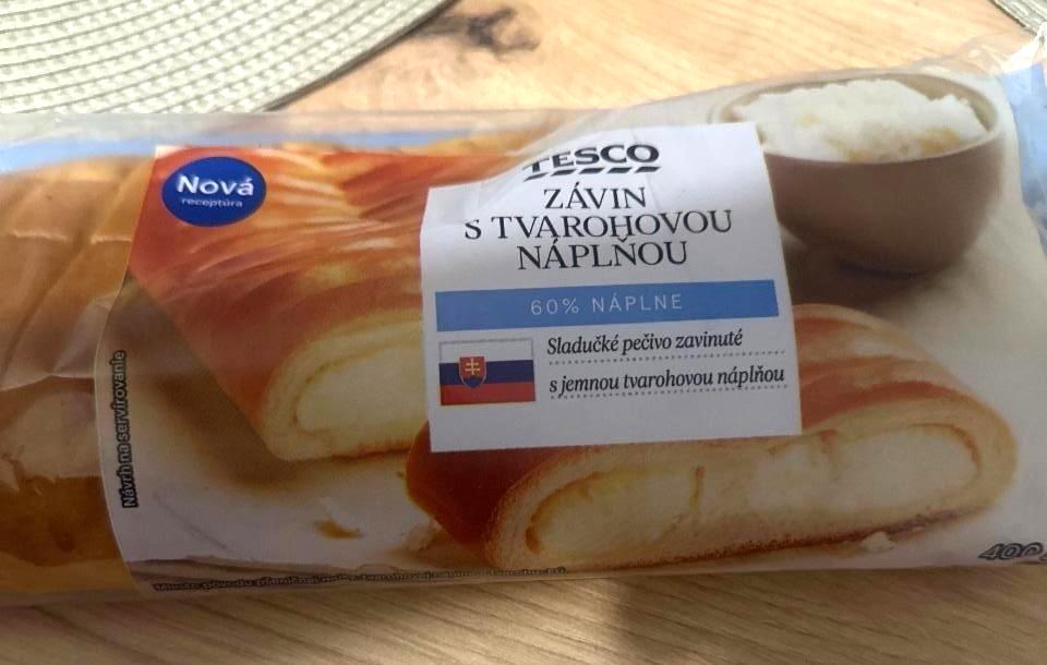 Képek - Závin s tvarohovou náplňou Tesco