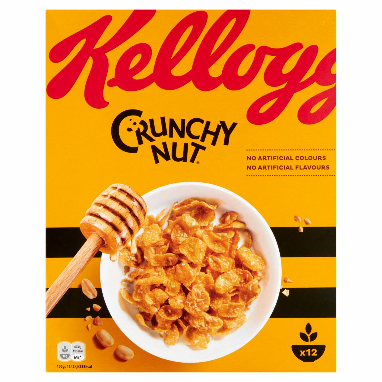 Képek - Kellogg's Crunchy Nut ropogós kukoricapehely földimogyoróval 375 g