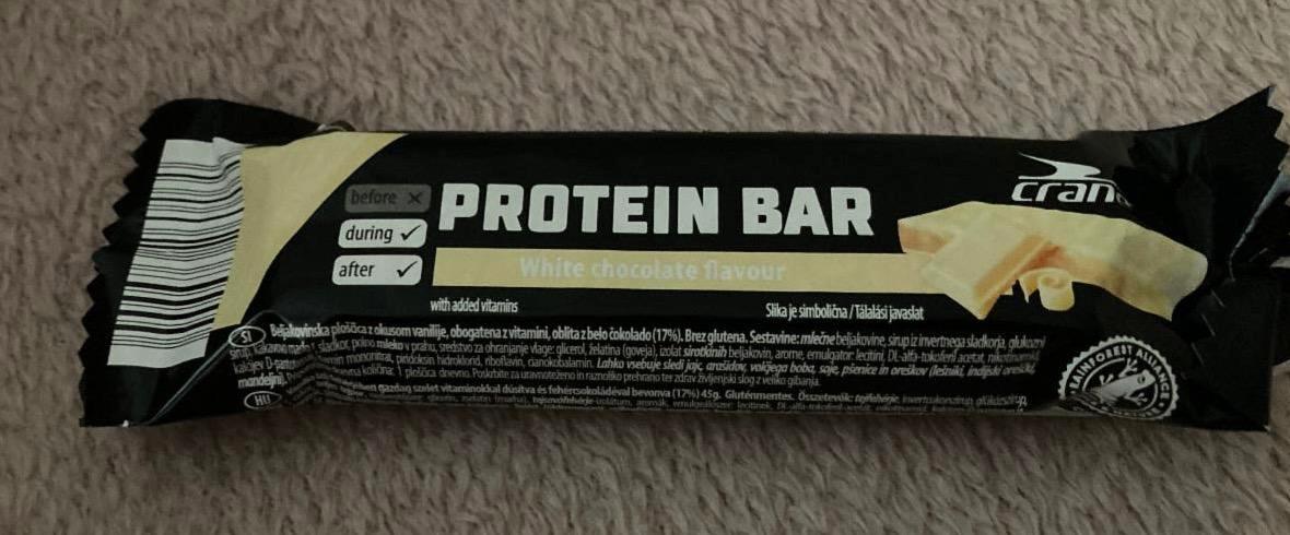 Képek - Protein bar white chocolate flavour Crane