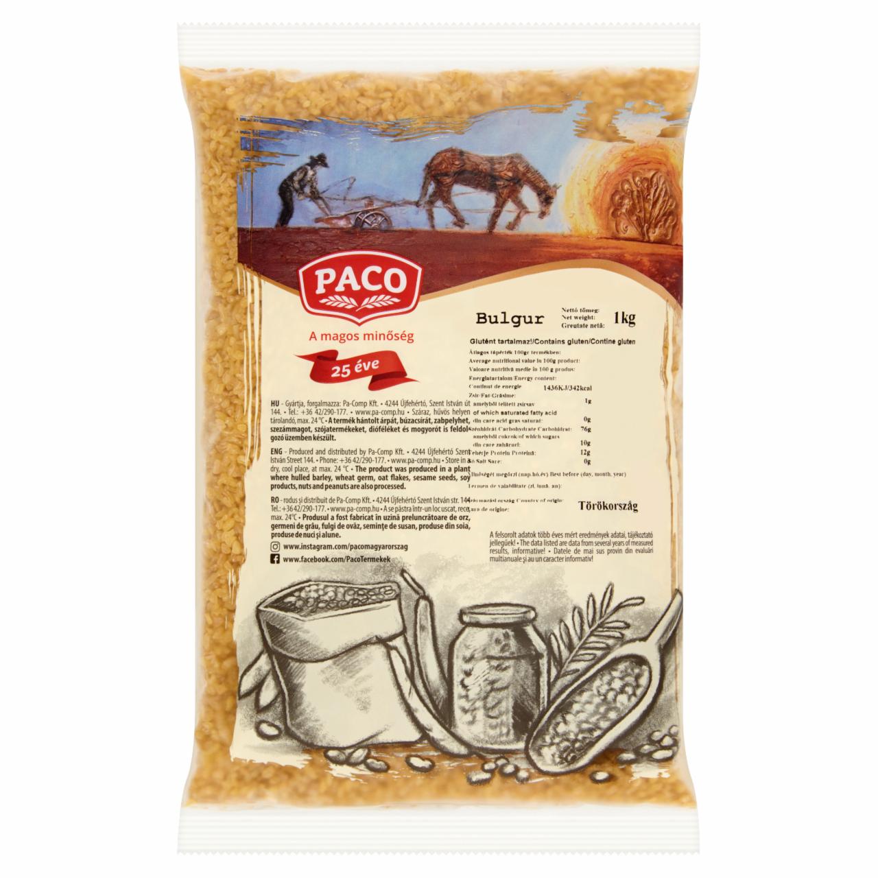 Képek - Paco bulgur 1 kg