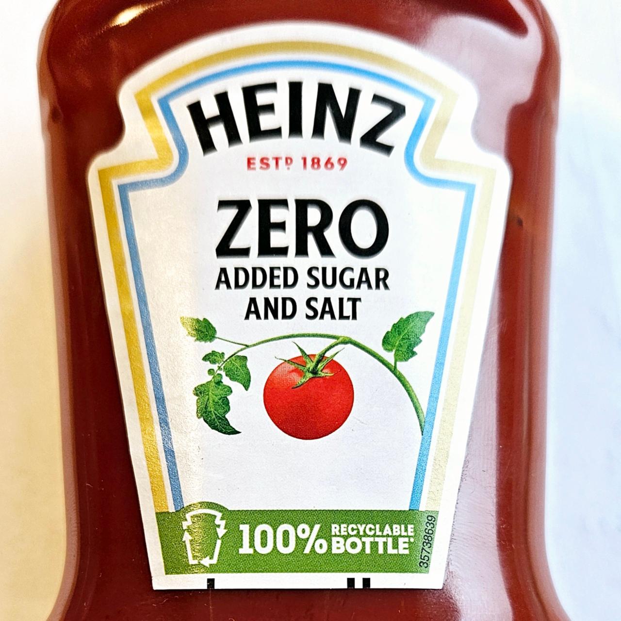 Képek - Heinz Zero ketchup, hozzáadott cukor és só nélkül, édesítőszerrel 425 g