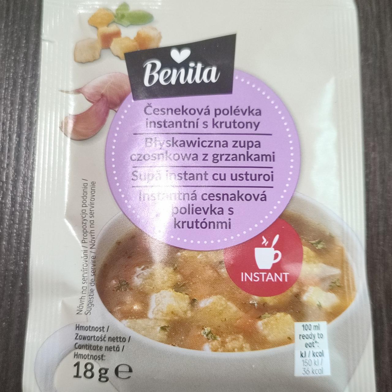 Képek - Instant fokhagymás bögrés leves Benita