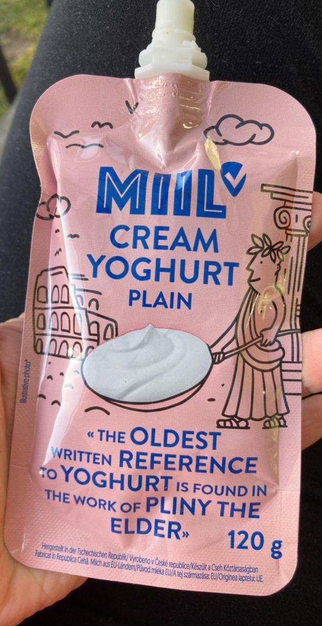 Képek - Cream yoghurt plain Miil