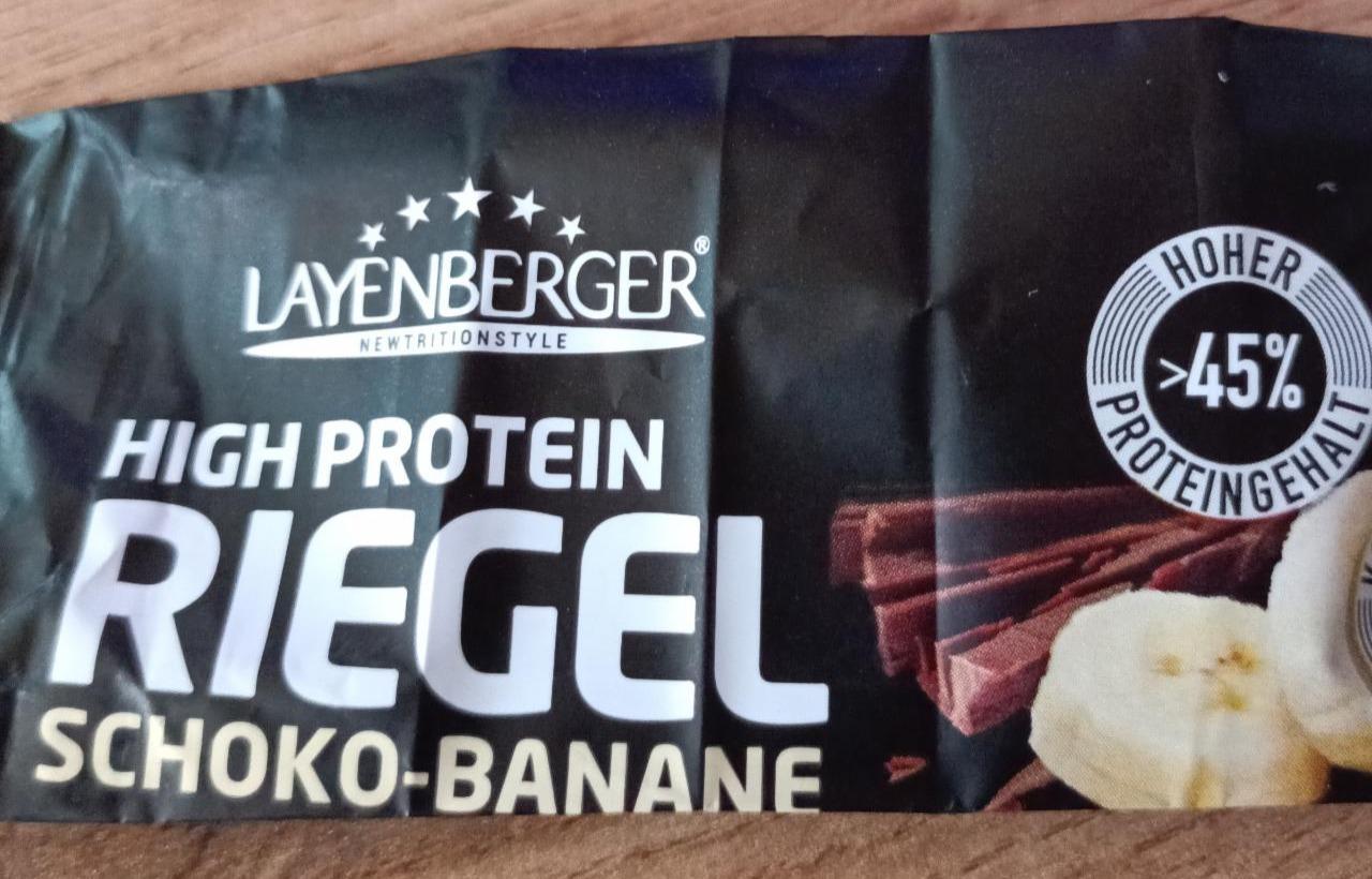 Képek - Proteines low carb szelet csokoládés banános Layenberger