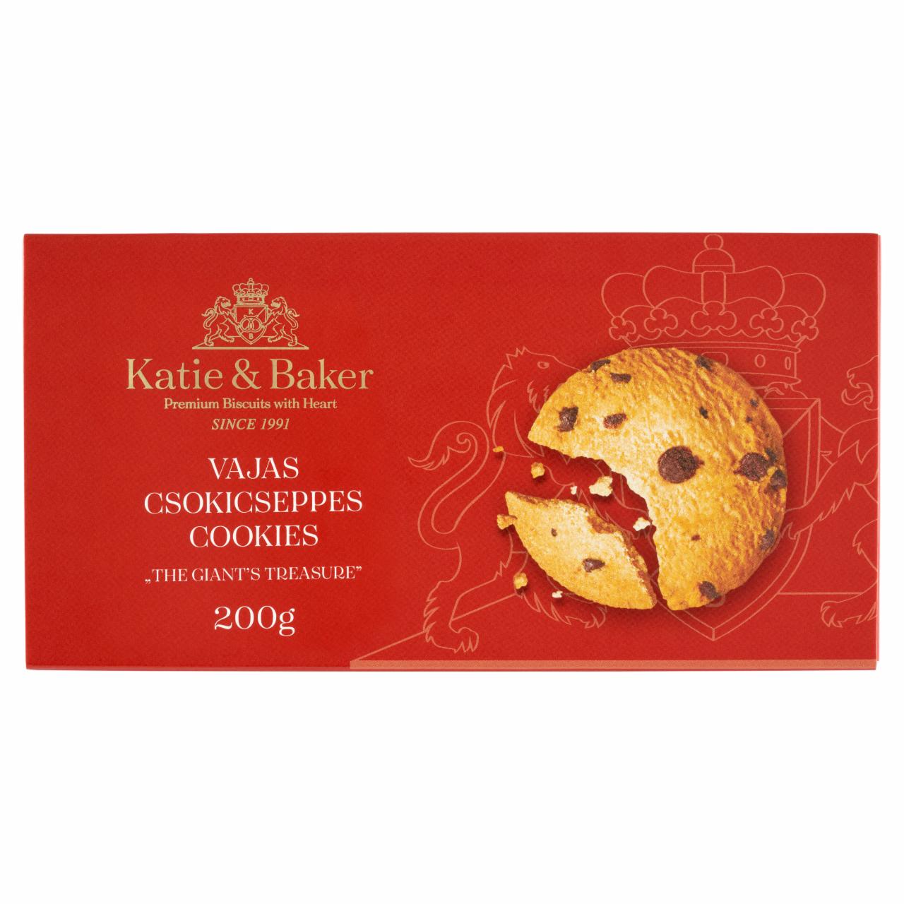 Képek - Katie & Baker vajas csokicseppes cookies 200 g