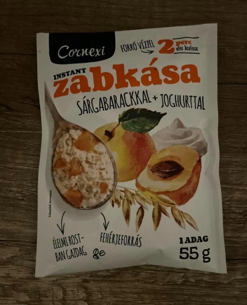 Képek - Cornexi instant zabkása sárgabarackkal + joghurttal 55 g