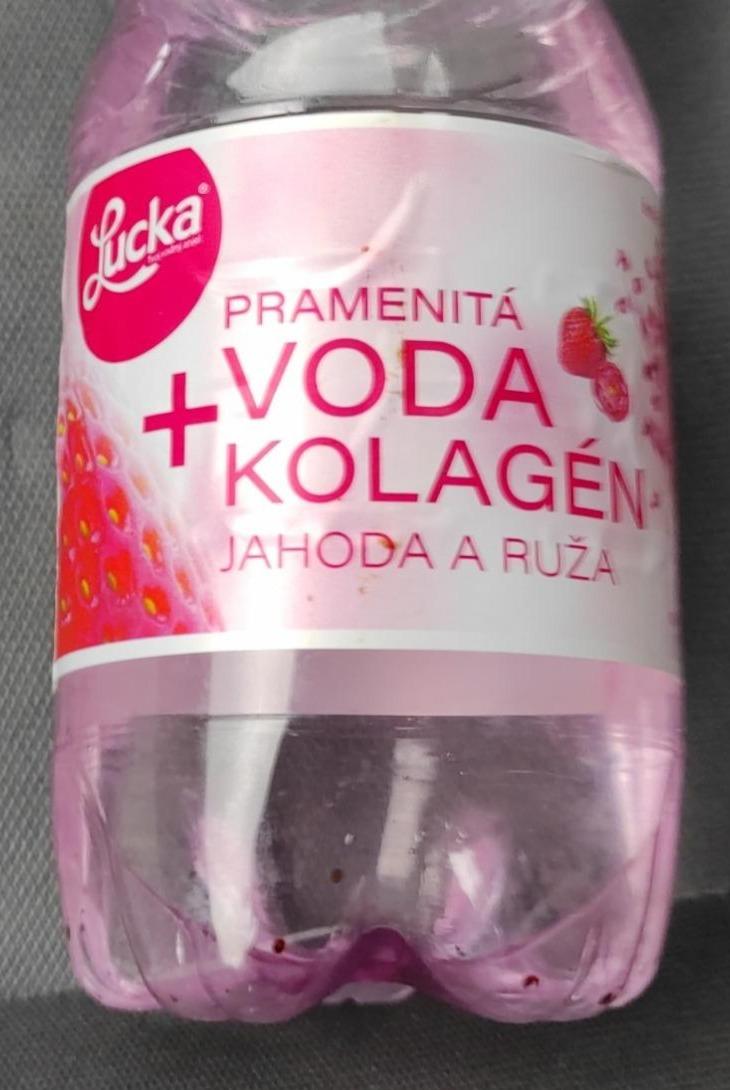 Képek - Pramenitá voda kolagèn jahoda a ruza Lucka