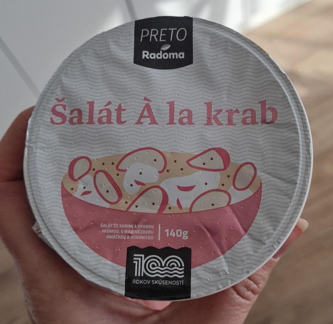 Képek - Ráksaláta Šalát á la krab Preto Radoma