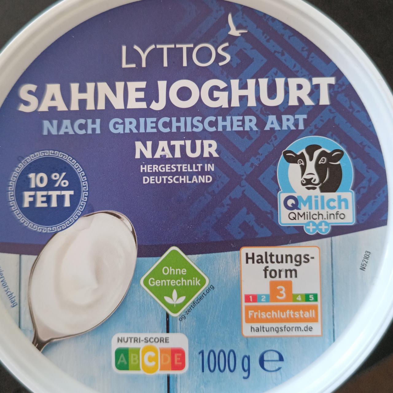 Képek - Sahnejoghurt nach griechischer art natur 10% fett Lyttos