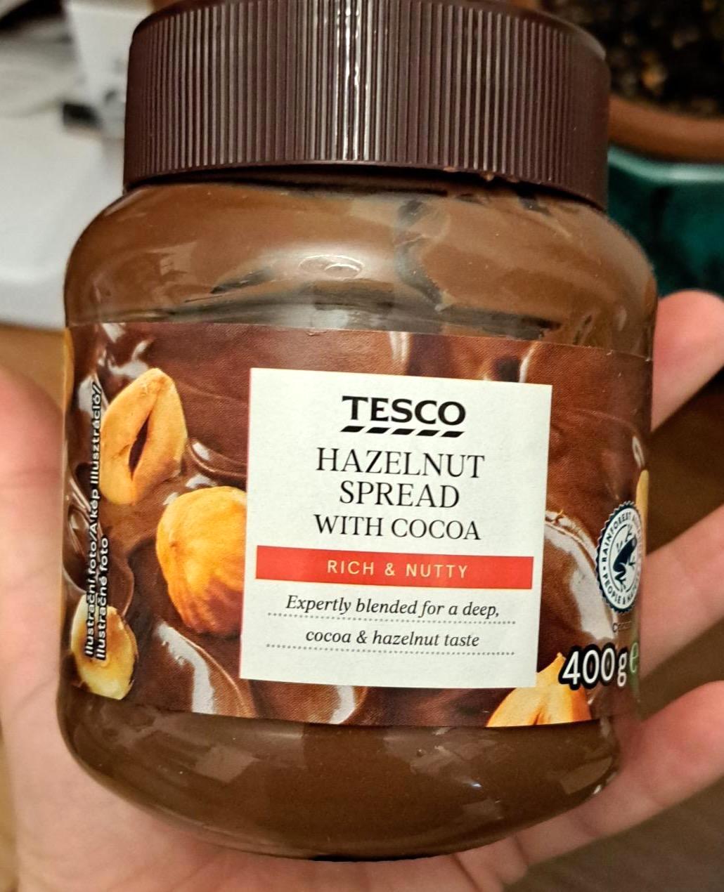 Képek - Hazelnut spread with cocoa Tesco