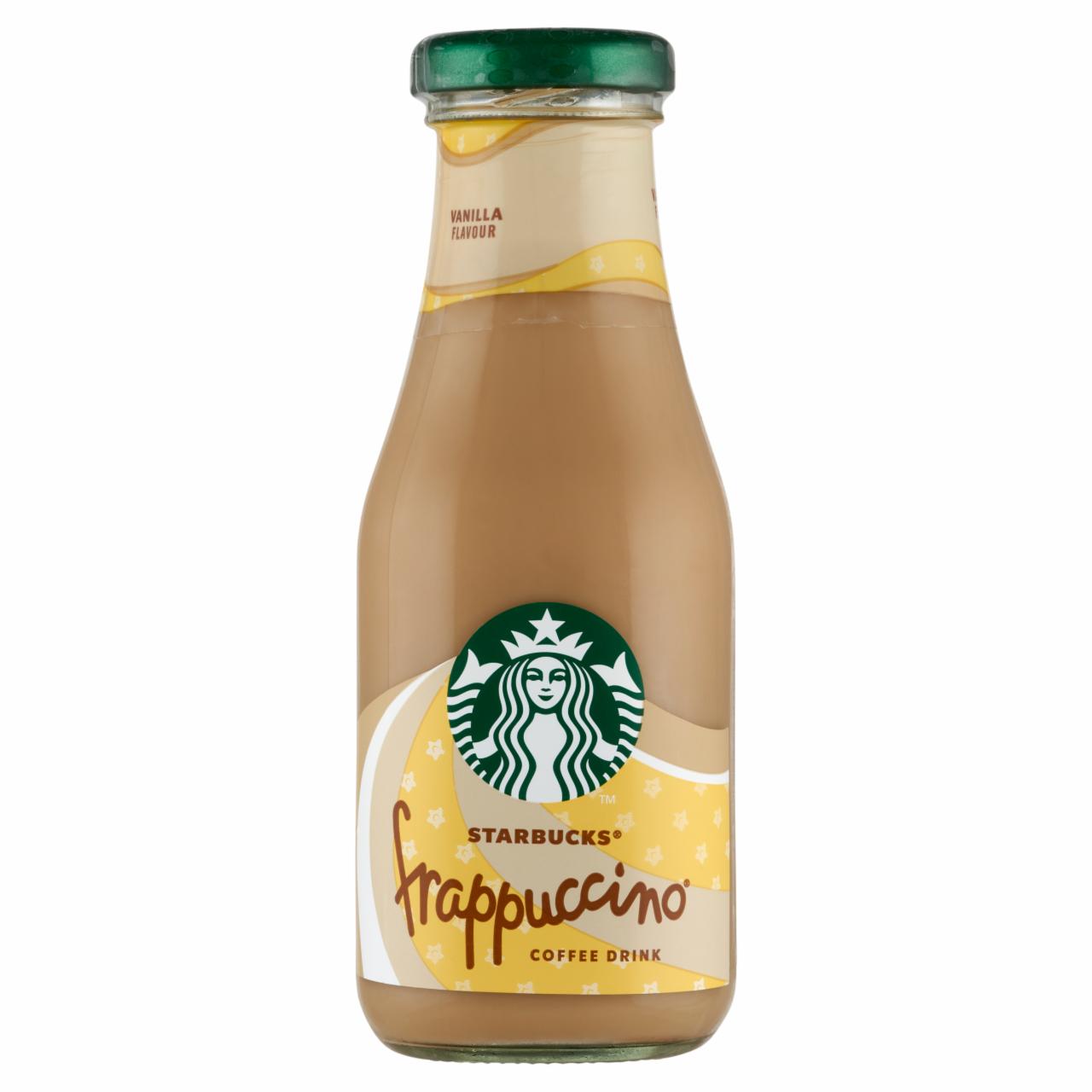 Képek - Starbucks Frappuccino félzsíros kávés tejital vanília ízesítéssel 250 ml