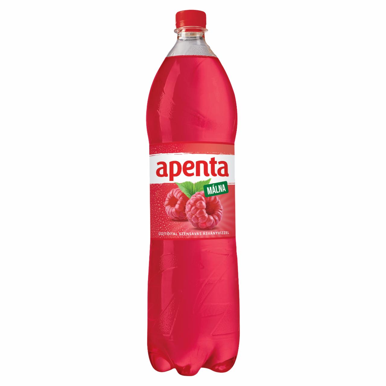 Képek - Apenta málna szénsavas üdítőital természetes ásványvízzel 1,5 l