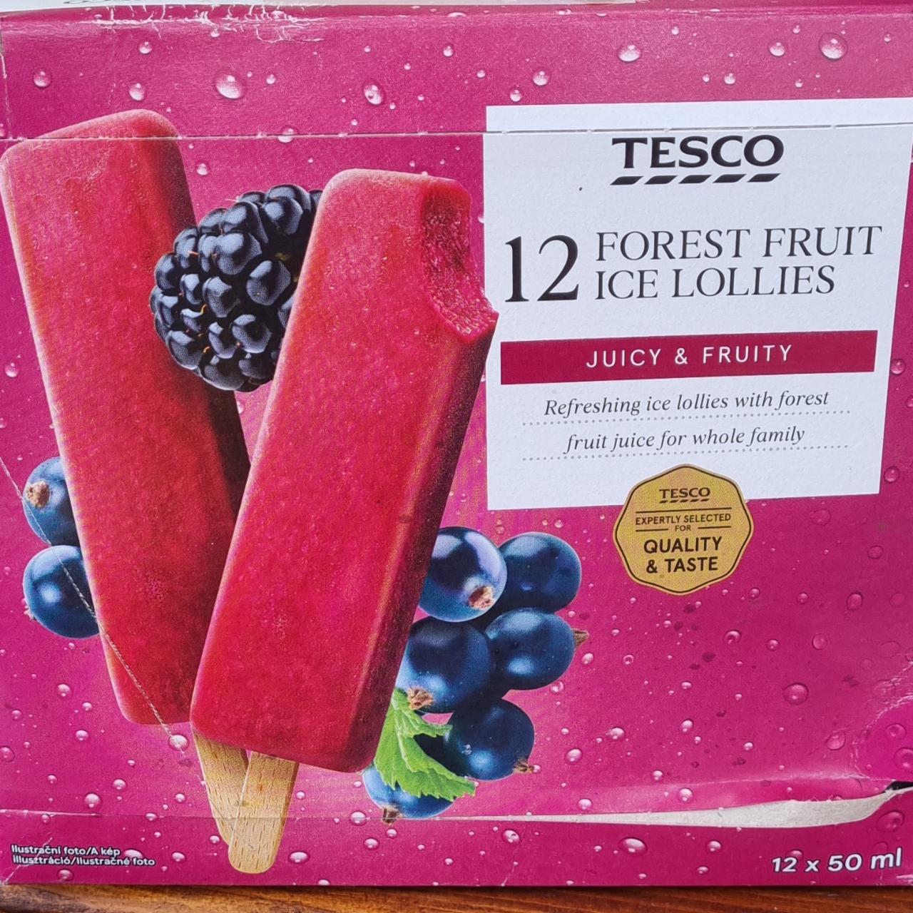 Képek - 12 Forest fruit ice lollies Tesco