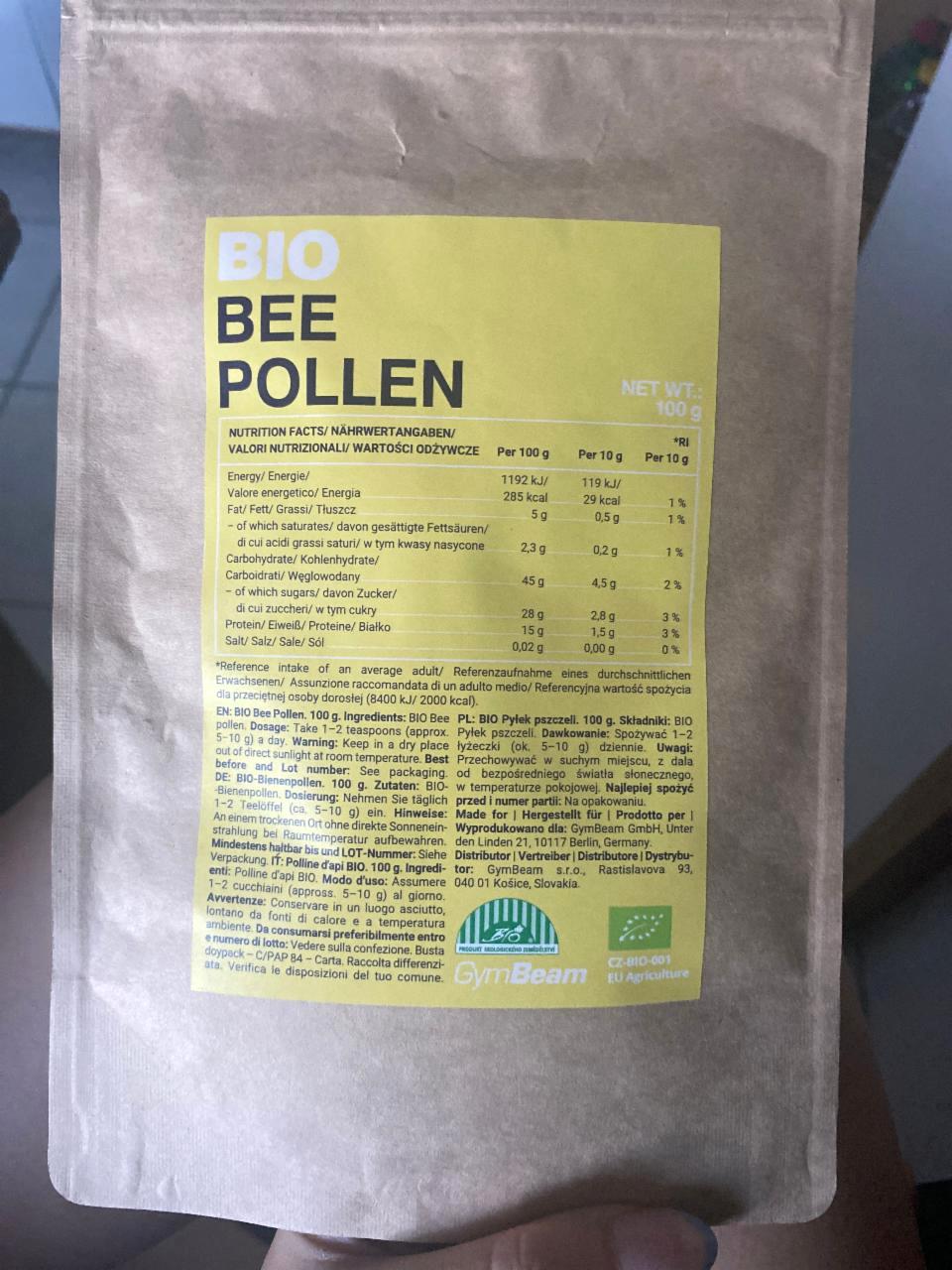 Képek - Bio bee pollen GymBeam