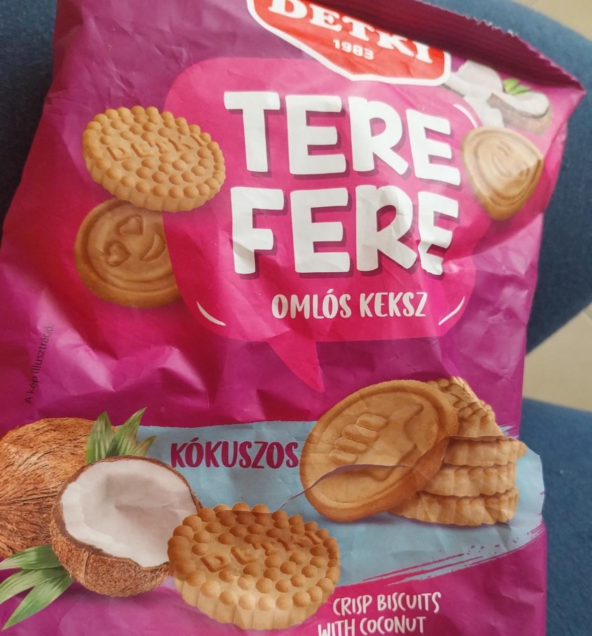 Képek - Tere Fere kókuszos omlós keksz Detki