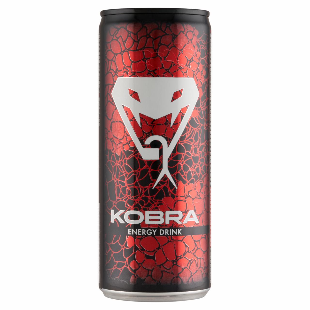 Képek - Kobra tutti-frutti ízű szénsavas üdítőital, koffeinnel, cukorral, édesítőszerrel 250 ml