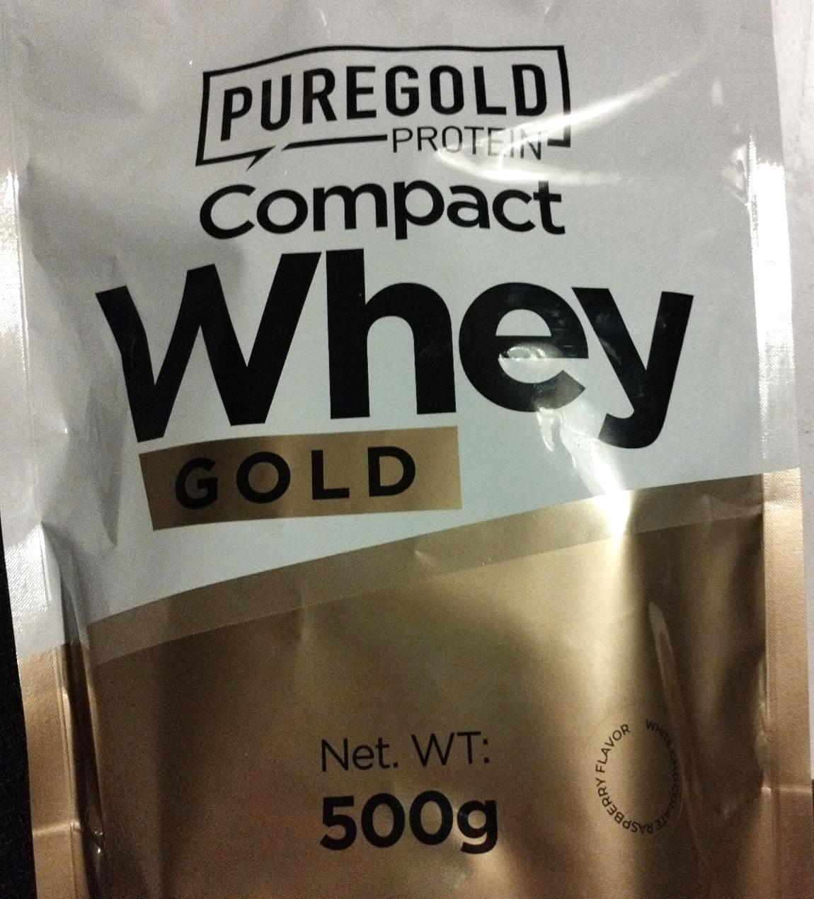 Képek - Compact whey gold Málnás fehér csokoládé PureGold protein