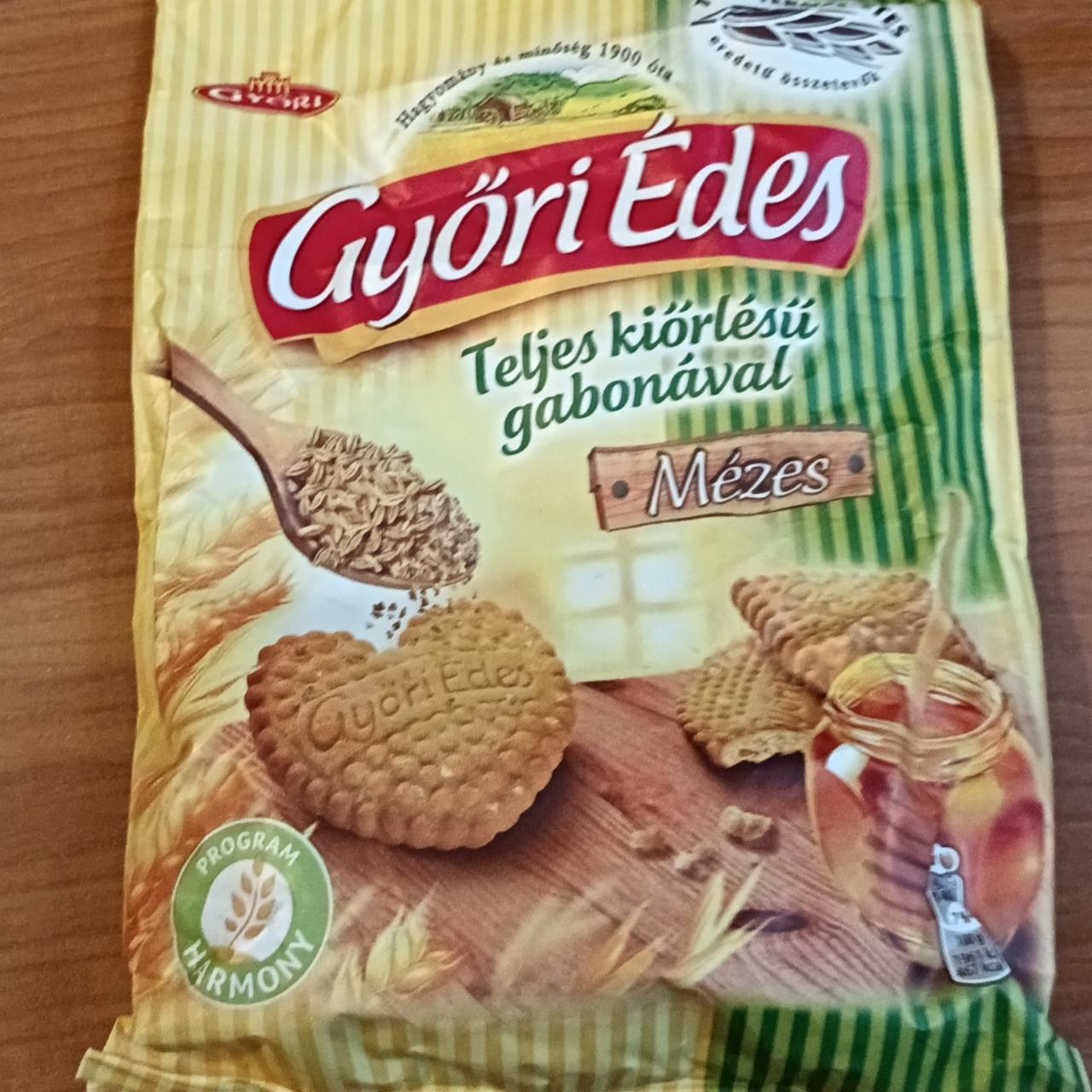 Képek - Győri Édes omlós, mézes keksz teljes kiőrlésű búzaliszttel 150 g