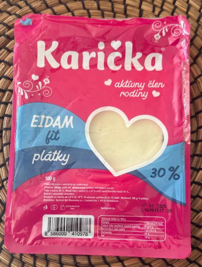 Képek - Karička eidam szeletek fit 30%