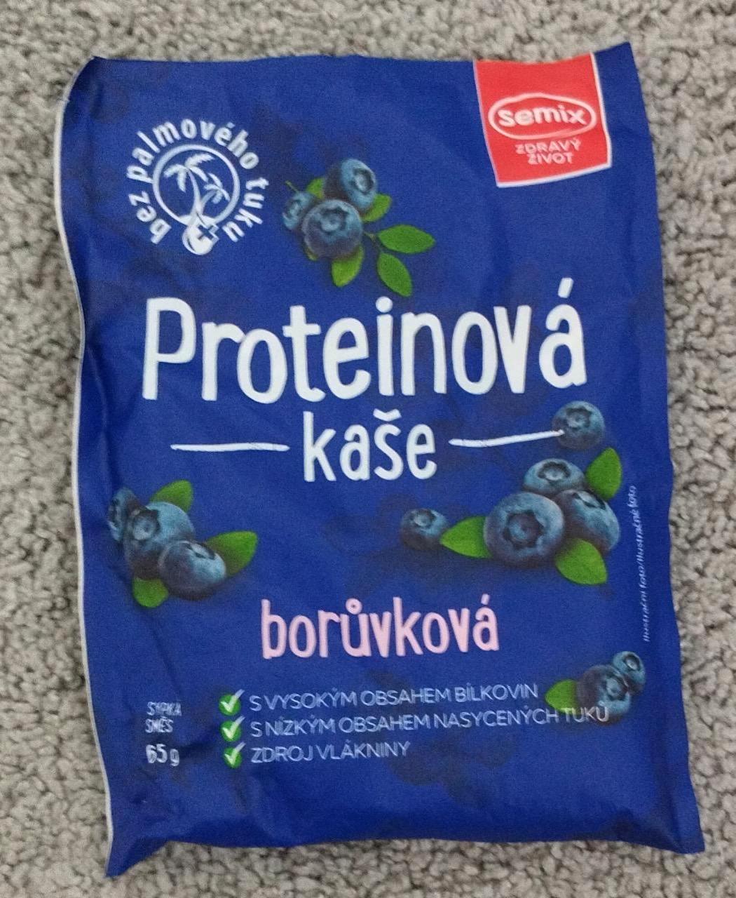 Képek - Proteinová kaše borůvková Semix