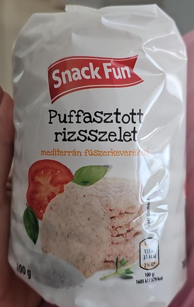 Képek - Puffasztott rizsszelet mediterrán fűszerkeverékkel Snack Fun